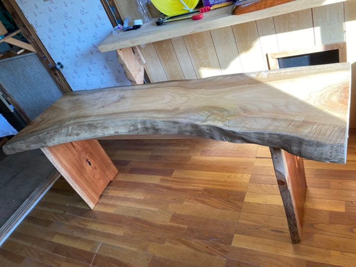 楠木天板 両端仕様 190×65〜43板厚6.4前後