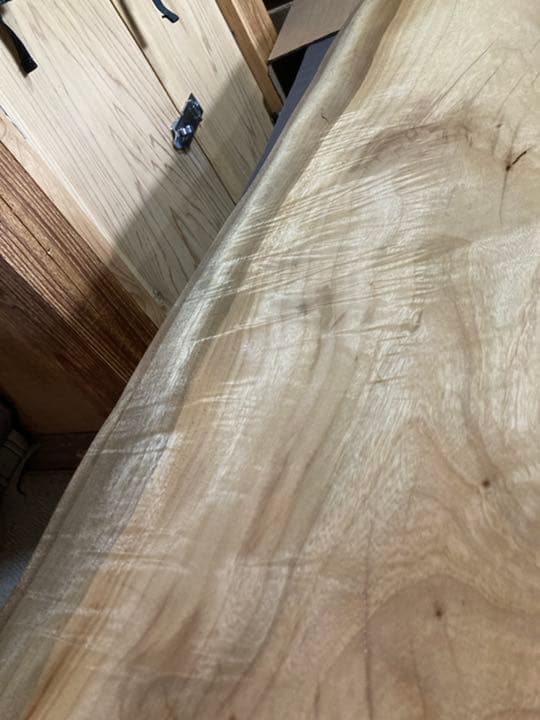 楠木天板 両端仕様 190×65〜43板厚6.4前後