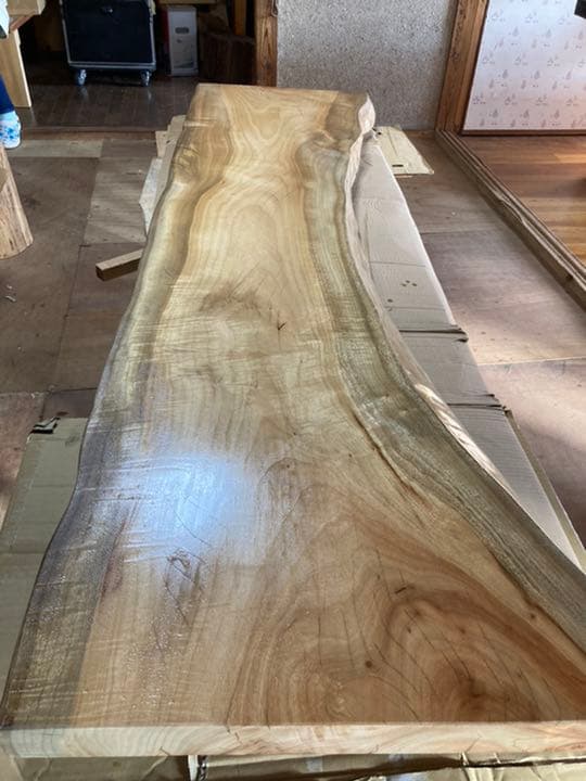 楠木天板 両端仕様 190×65〜43板厚6.4前後