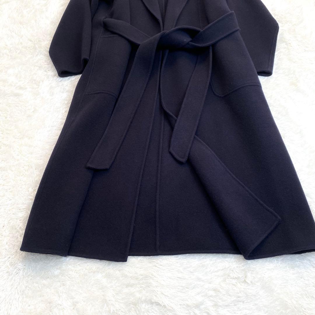 24AW ソージュ　ウールリバーローブコート　ロングコート　定価39600円