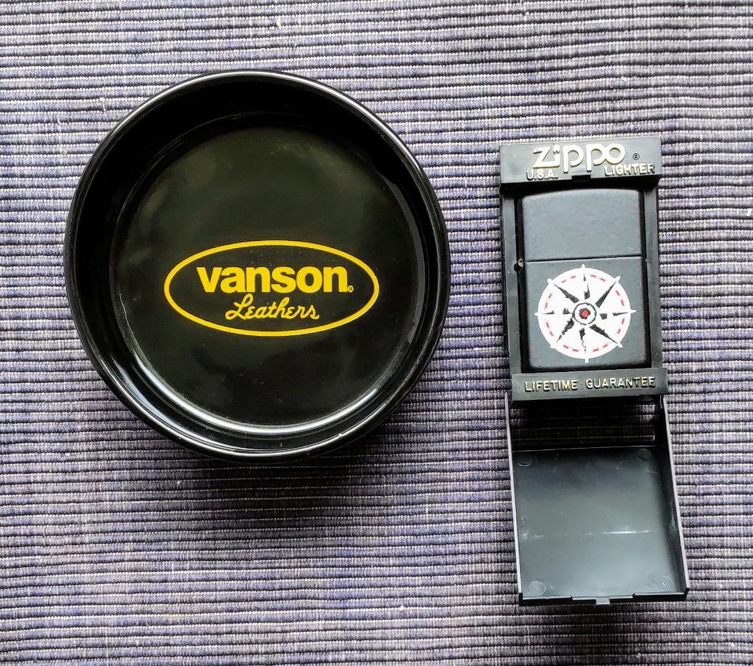 喫煙具・ライター vanson leathers & Marlboro Compass Zippo