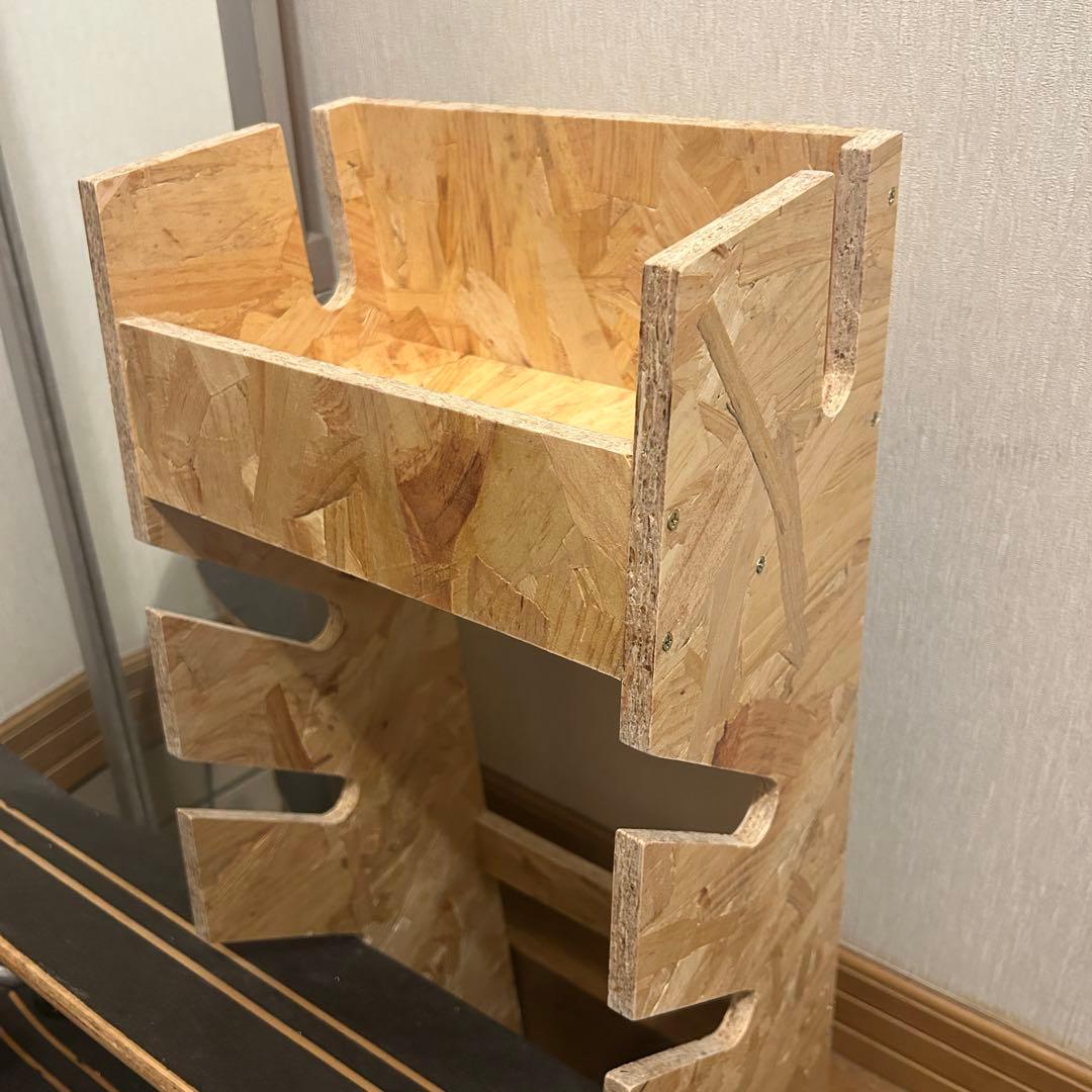 スケートボード ラック ディスプレイ 7枚収納 スケボー 新品 スノーボード