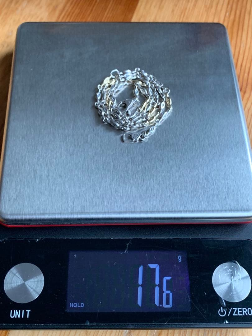 LION HEART【K18×SV925】 “HOWL”オーバルデザインチェーン