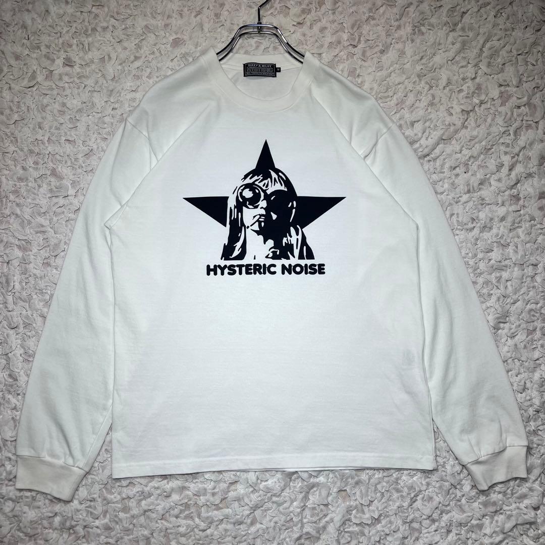 『完売品』　ヒステリックグラマー ロンT サングラスガール　白　【M】