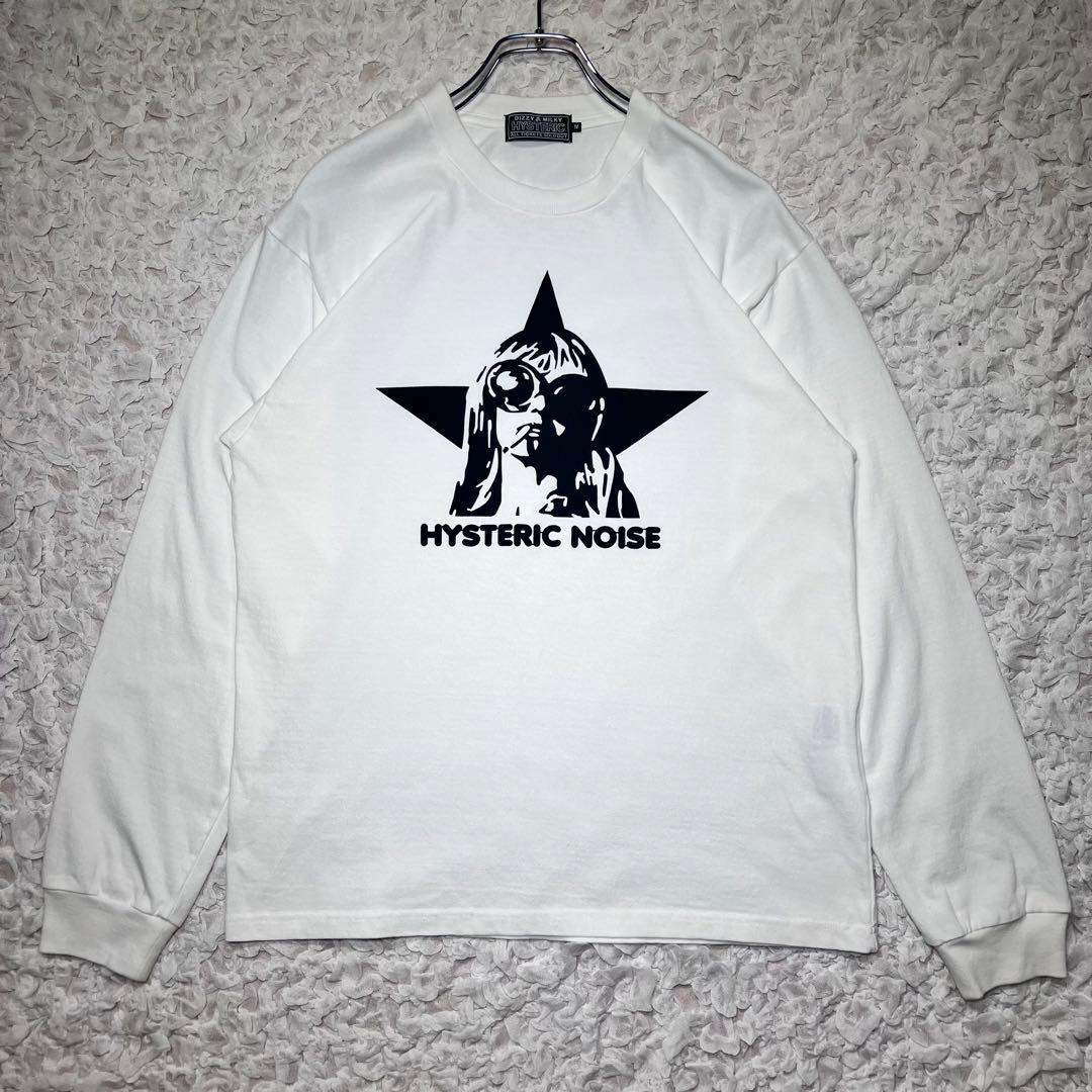 『完売品』　ヒステリックグラマー ロンT サングラスガール　白　【M】