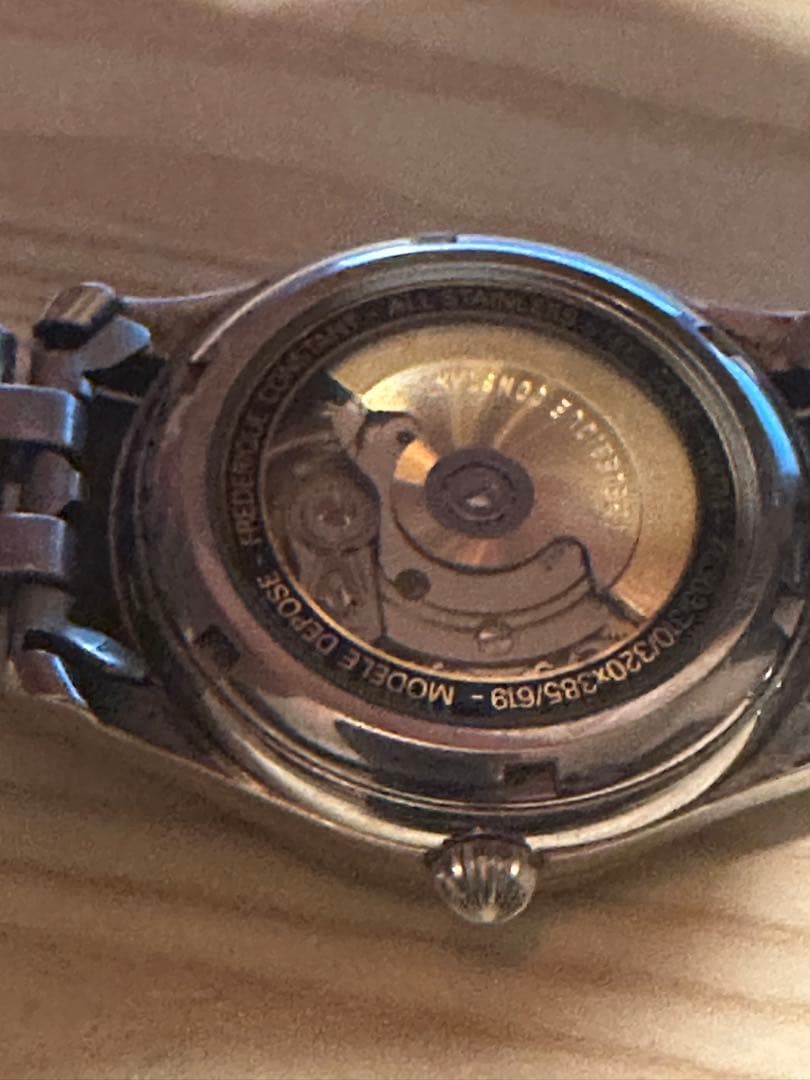 FREDERIQUE CONSTANT 自動巻き時計 シルバー