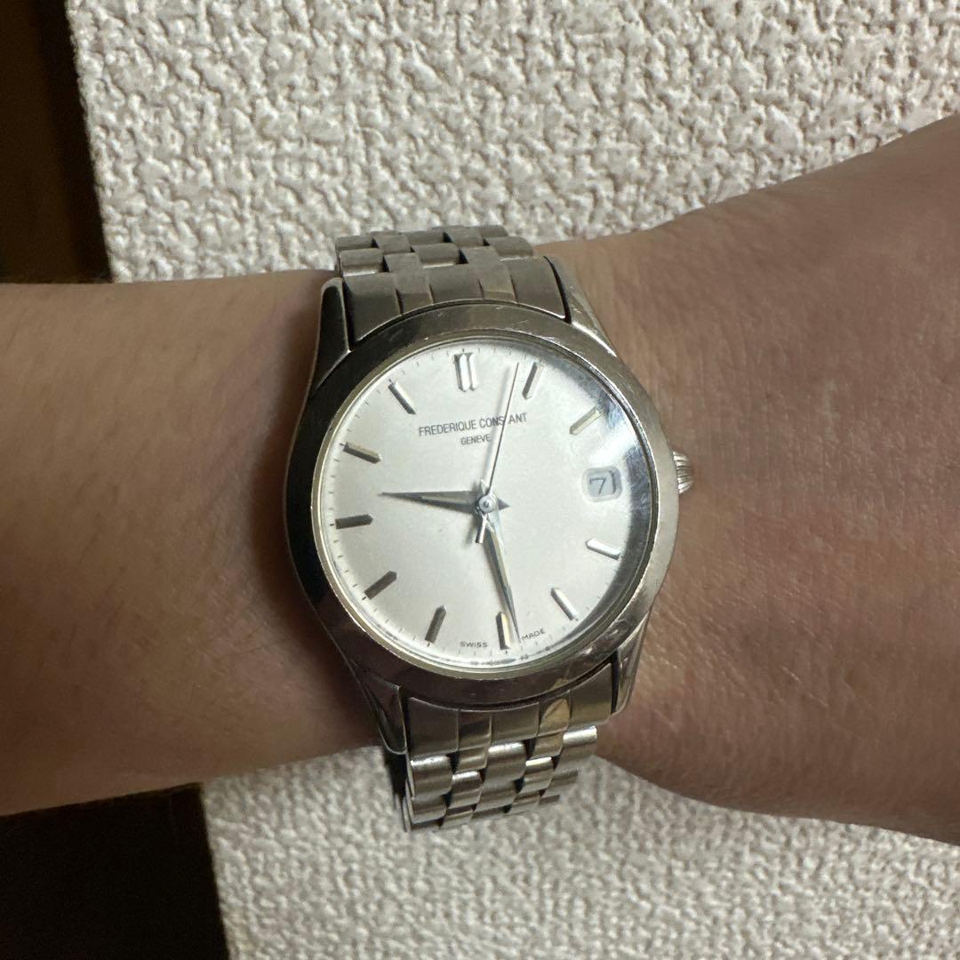 FREDERIQUE CONSTANT 自動巻き時計 シルバー