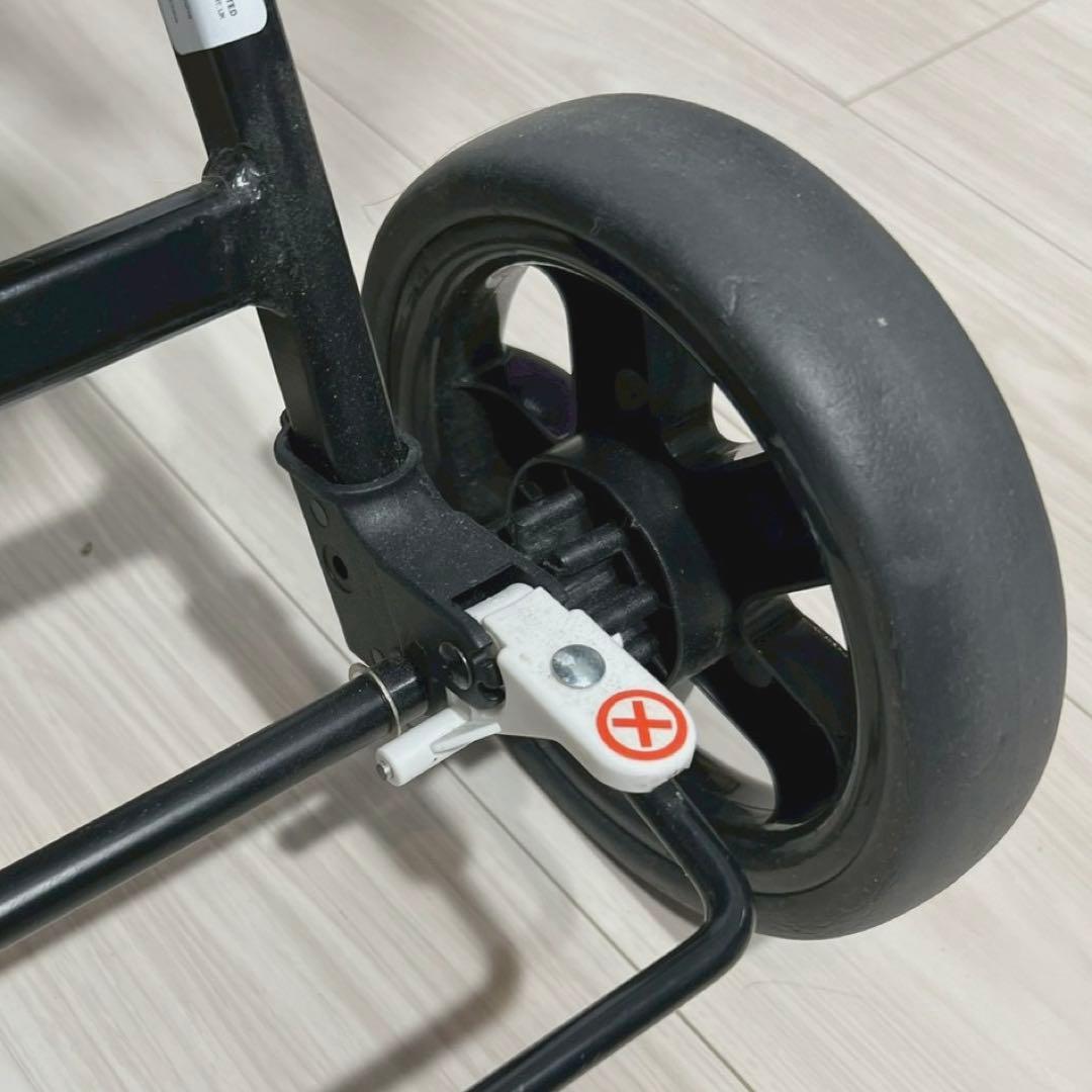 besrey 2人乗り ベビーカー 縦型 タンデム グレー 双子 年子