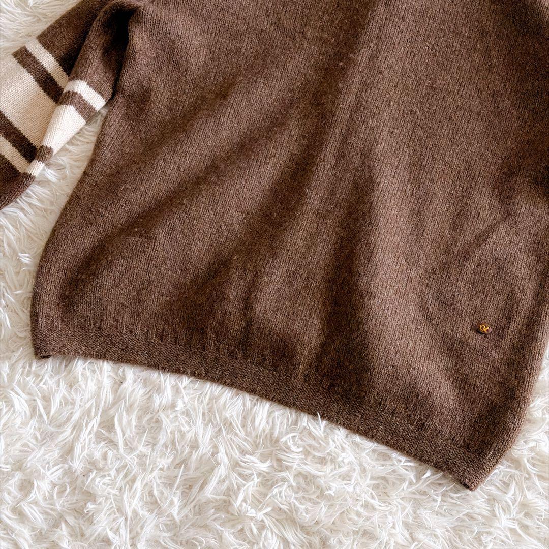 現行タグ✨45R カシミヤ リネン 908 ニットカーディガン ショールカラー