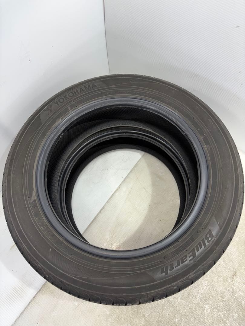 富山県☆ヨコハマ BluEarth 155/65R14 2020年式 7部山