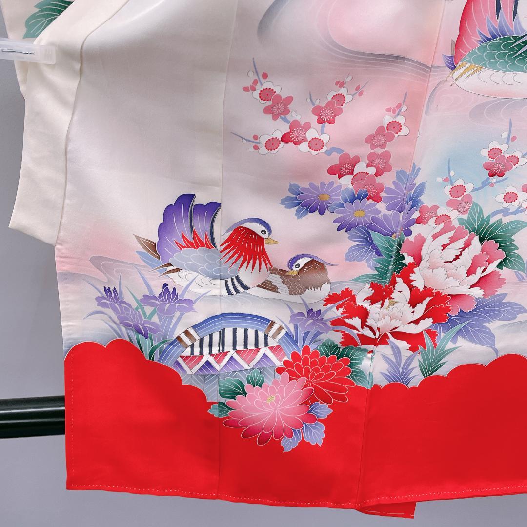 ★4022★ 子供着物 一つ身 単品 女の子 七五三 3才