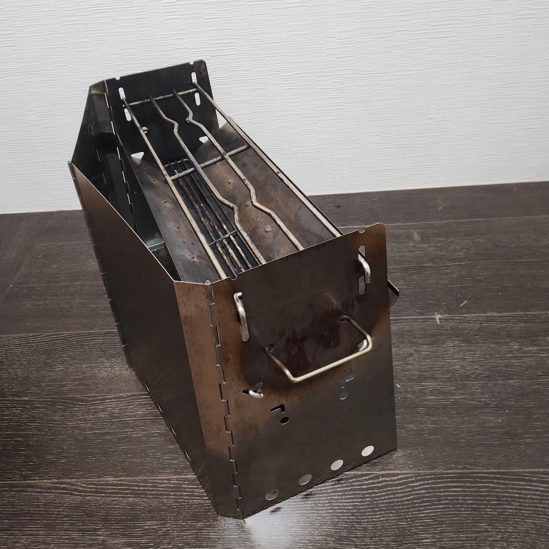 【廃盤品】ユニフレーム 薪グリルラージ 焚き火台