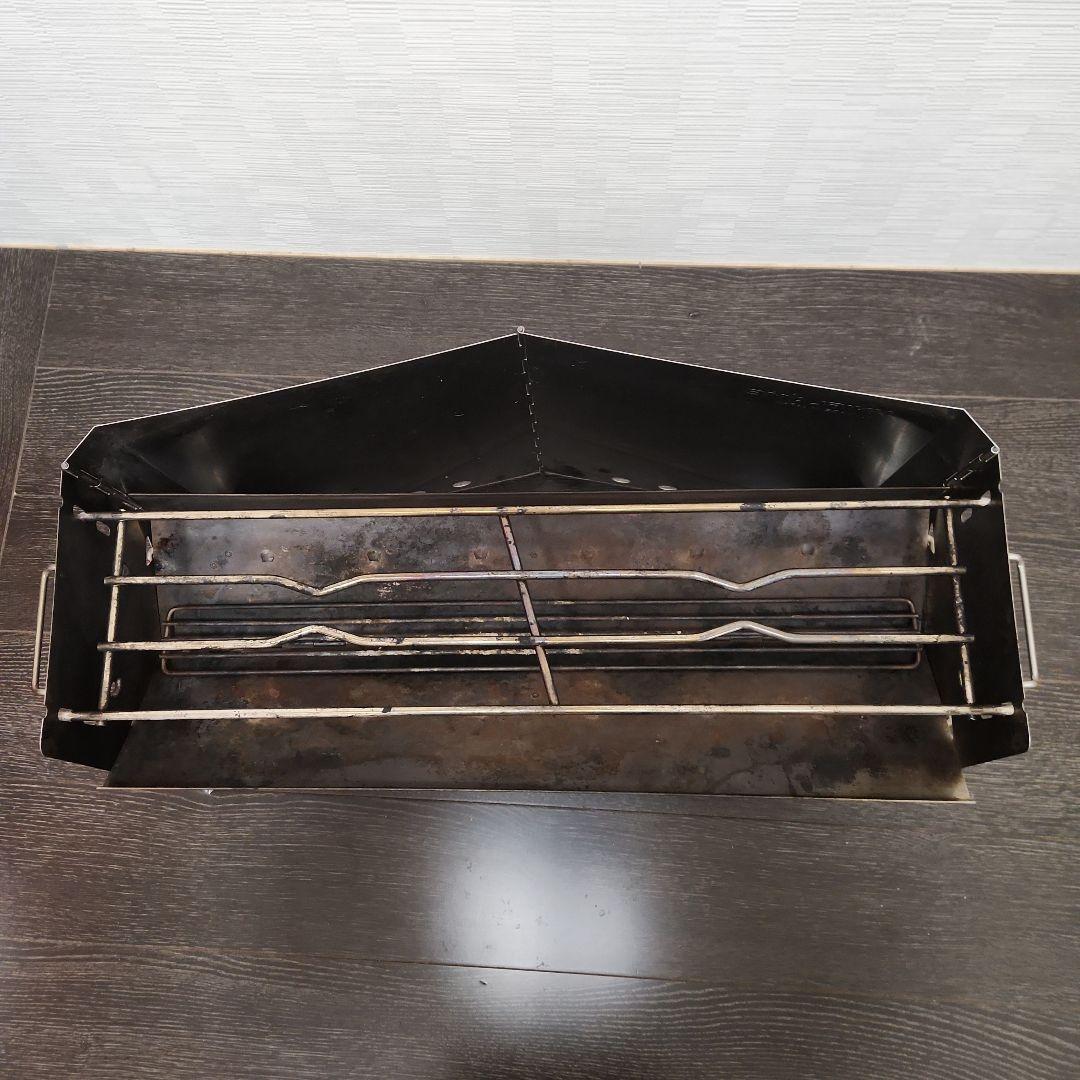 【廃盤品】ユニフレーム 薪グリルラージ 焚き火台