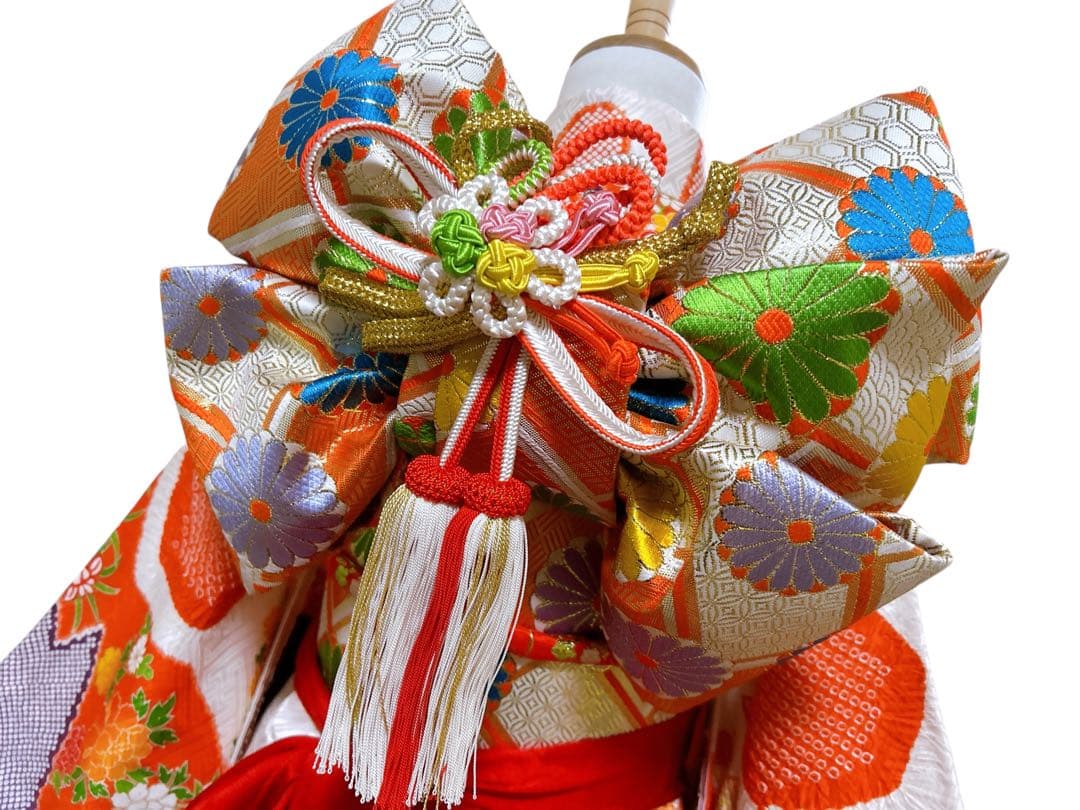 アンティークお着物フルセット♡七五三　7歳　女の子　一式　正絹　レトロ