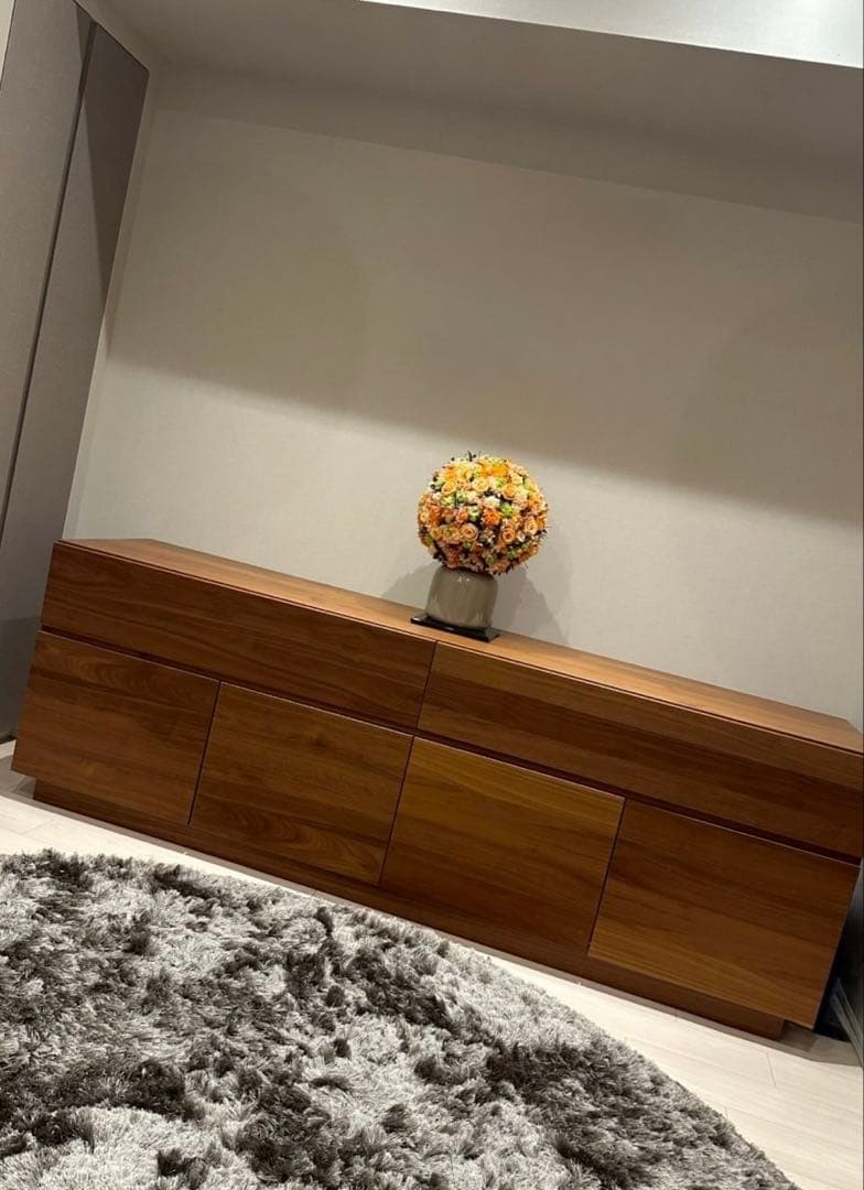 ボーコンセント LUGANO 格調高いルガーノサイドボート キャビネット ウッド