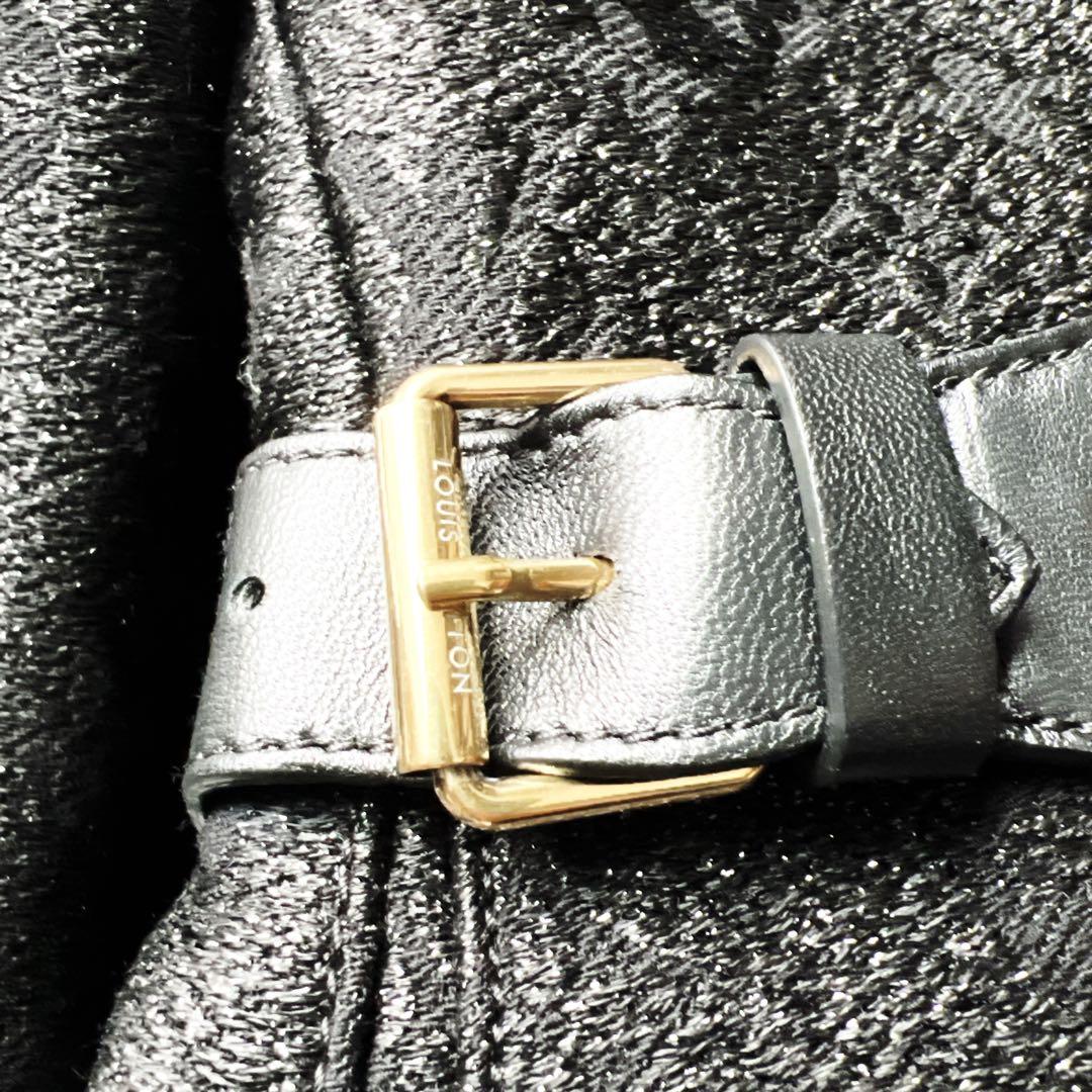 美品　LOUISVUITTON ヴィトン モノグラム　 レザー　刺繍　コート