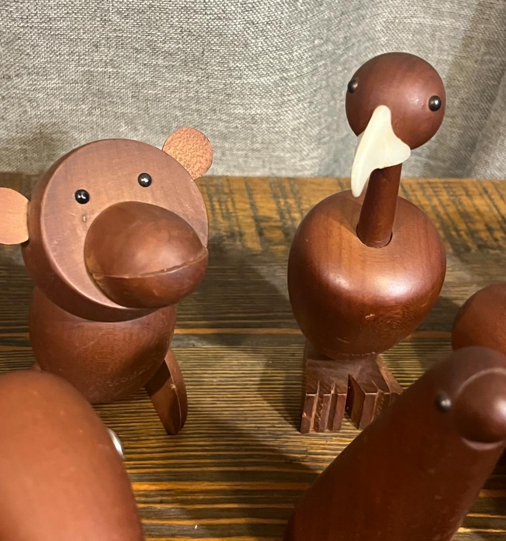 ロイヤルペット　千趣会　18体　北欧風　木製人形