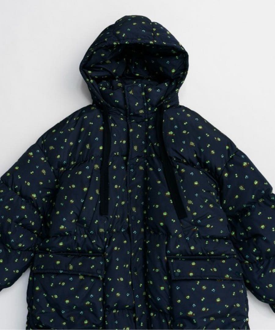 フラワーロングダウンコート MAISON SPECIAL メゾンスペシャル