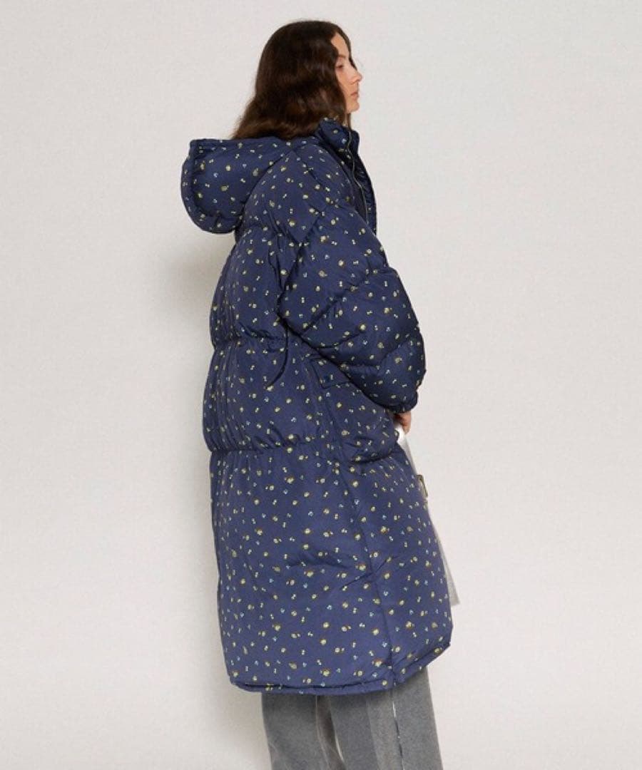 フラワーロングダウンコート MAISON SPECIAL メゾンスペシャル