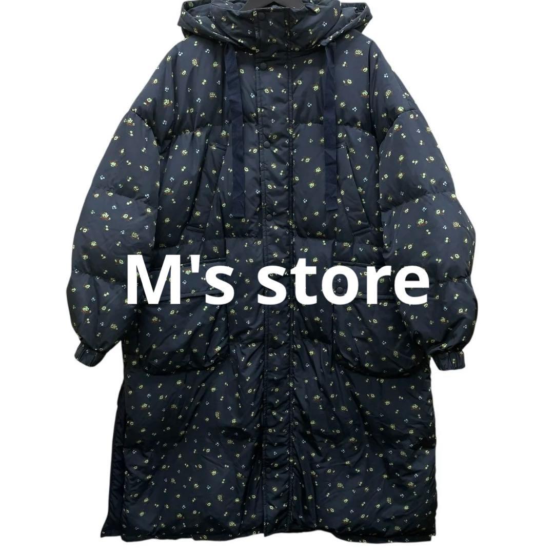 フラワーロングダウンコート MAISON SPECIAL メゾンスペシャル