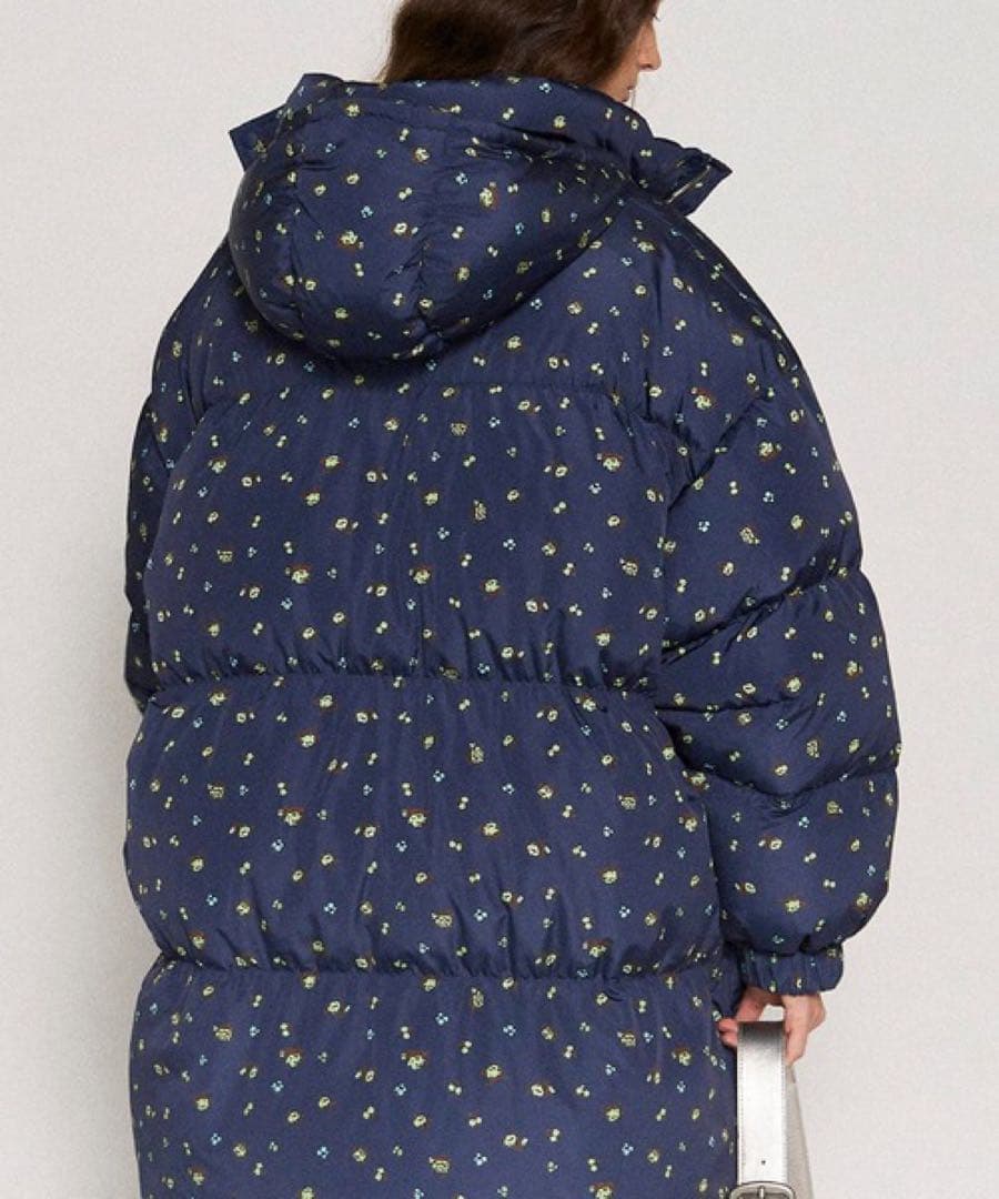 フラワーロングダウンコート MAISON SPECIAL メゾンスペシャル