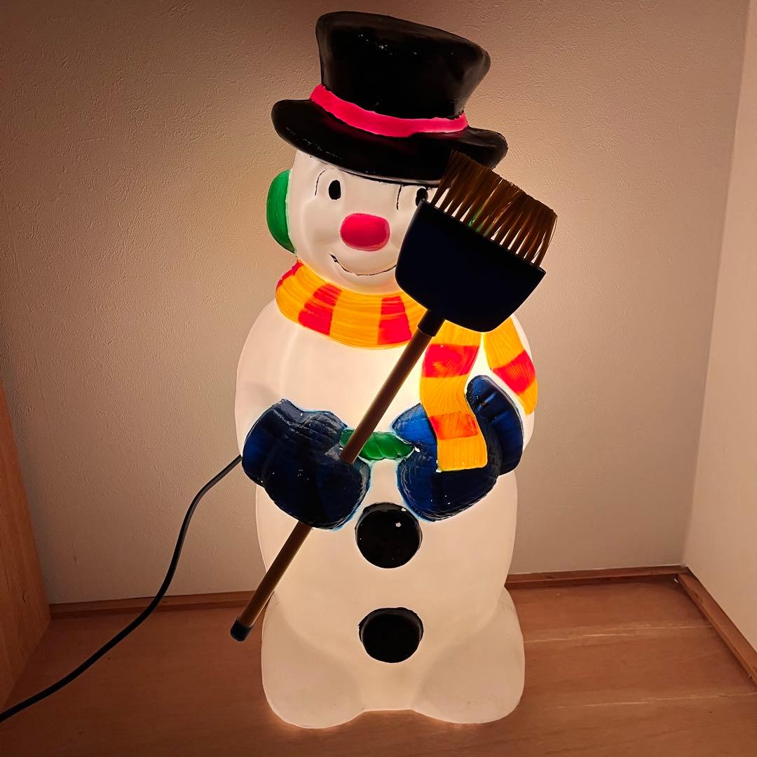 スノーマンガーデンライト　クリスマス　雪だるま　イルミネーション　屋外仕様