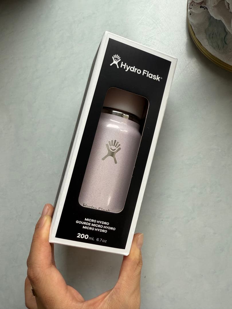 ラスト1点限定完売品Hydro Flask 200ml Glimmer Pink