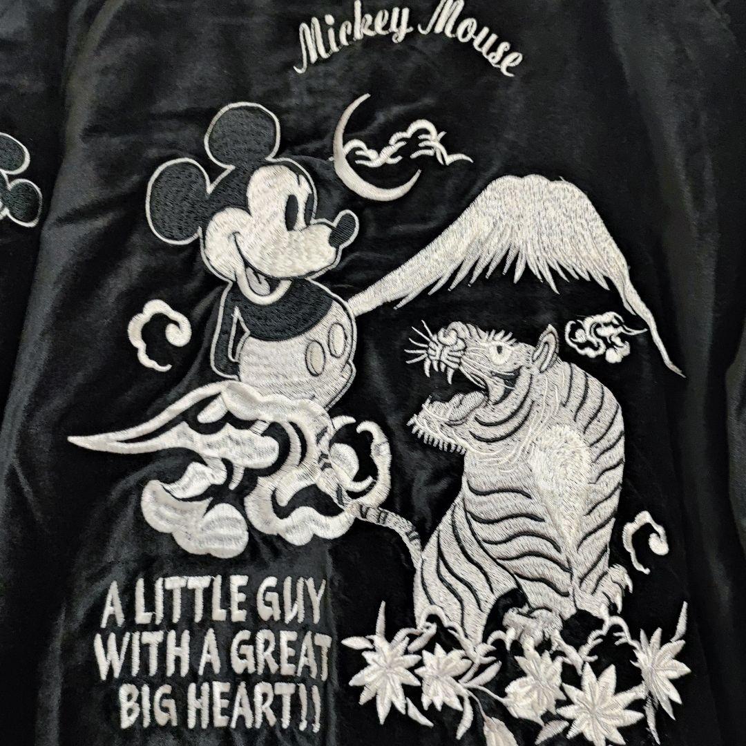 【新品未使用 】 リバーシブル ミッキーマウス スカジャン L