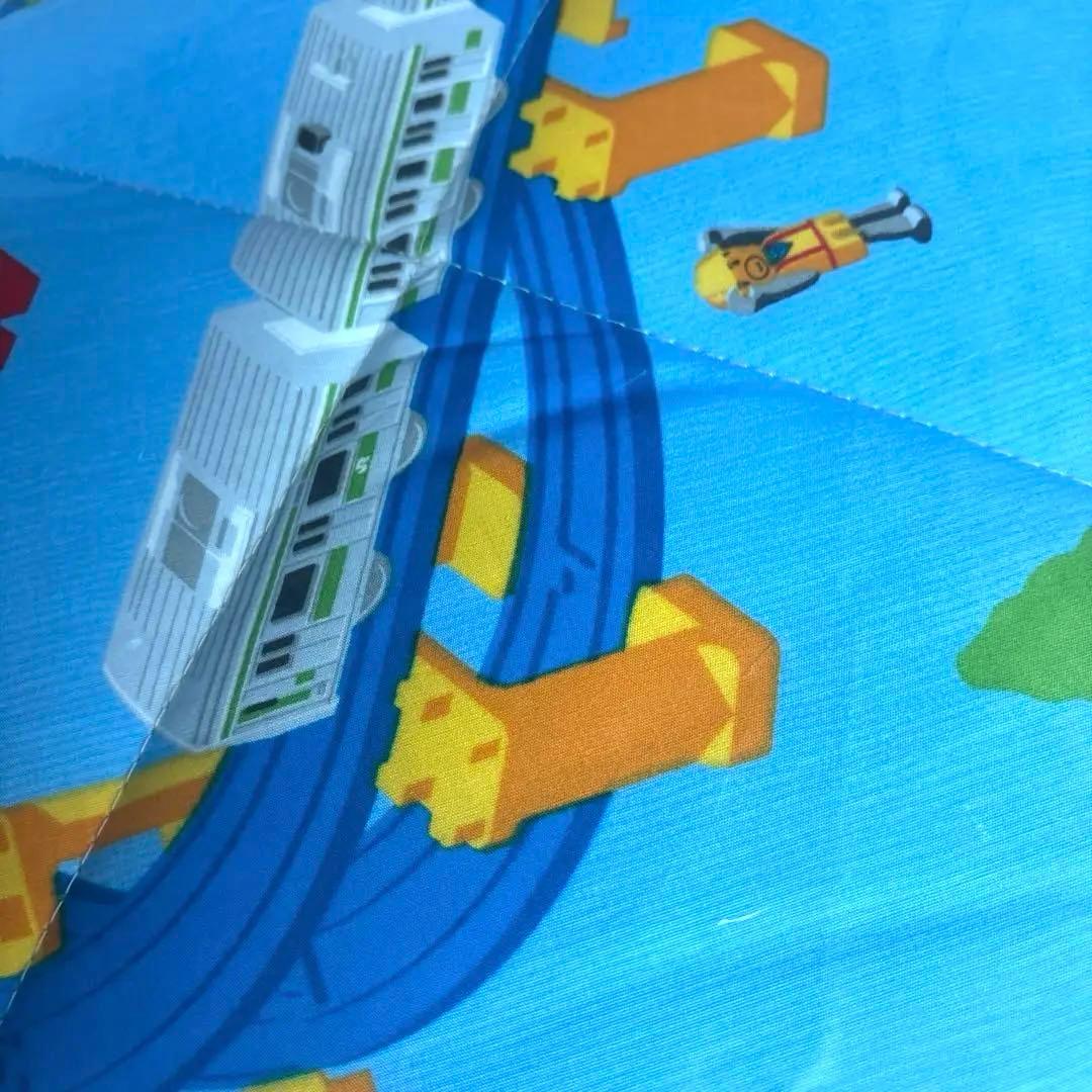 希少　プラレール キッズ用敷き布団 90x140cm