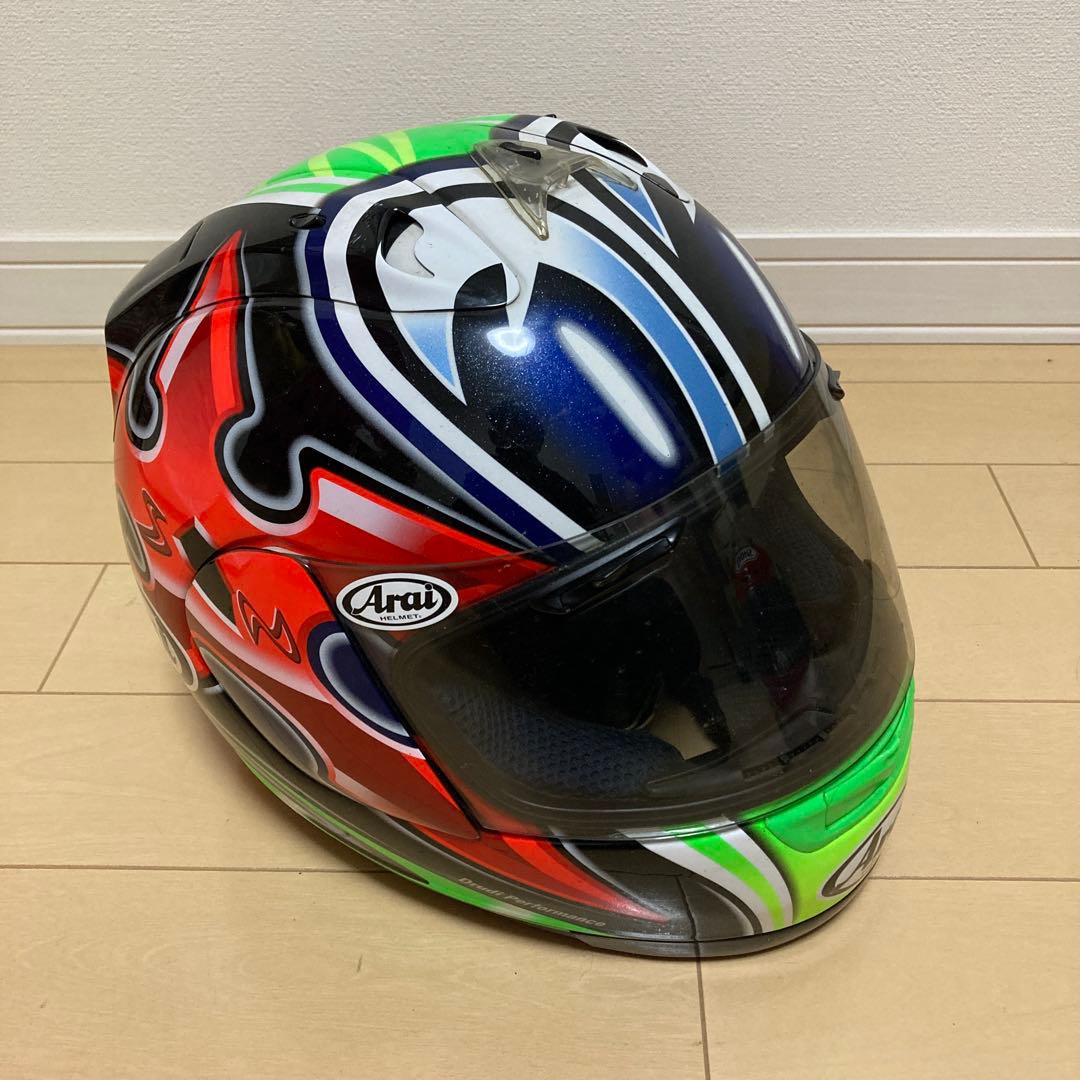 アライ　Arai RX-7RR4 NAKANO 中野真矢モデル