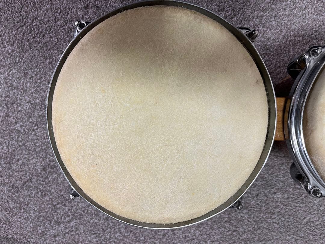 KIKUTANI MUSIC 木製ボンゴ スタンド付き