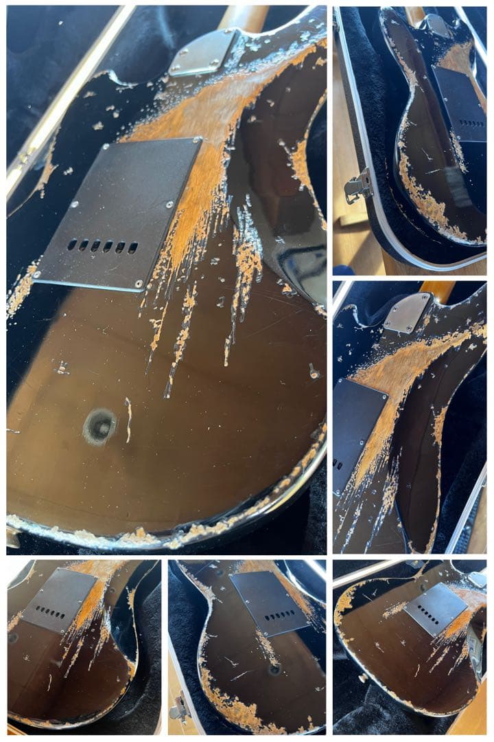 ハードレリックオフセットムスタングボディ/サイクロン ミニハム&P-90タイプ