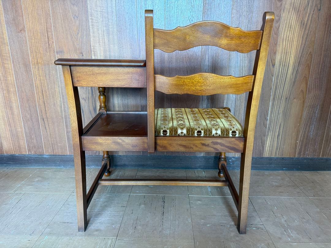 【O-2125】横浜ダニエル テレフォンチェア テレフォンベンチ 昭和レトロ