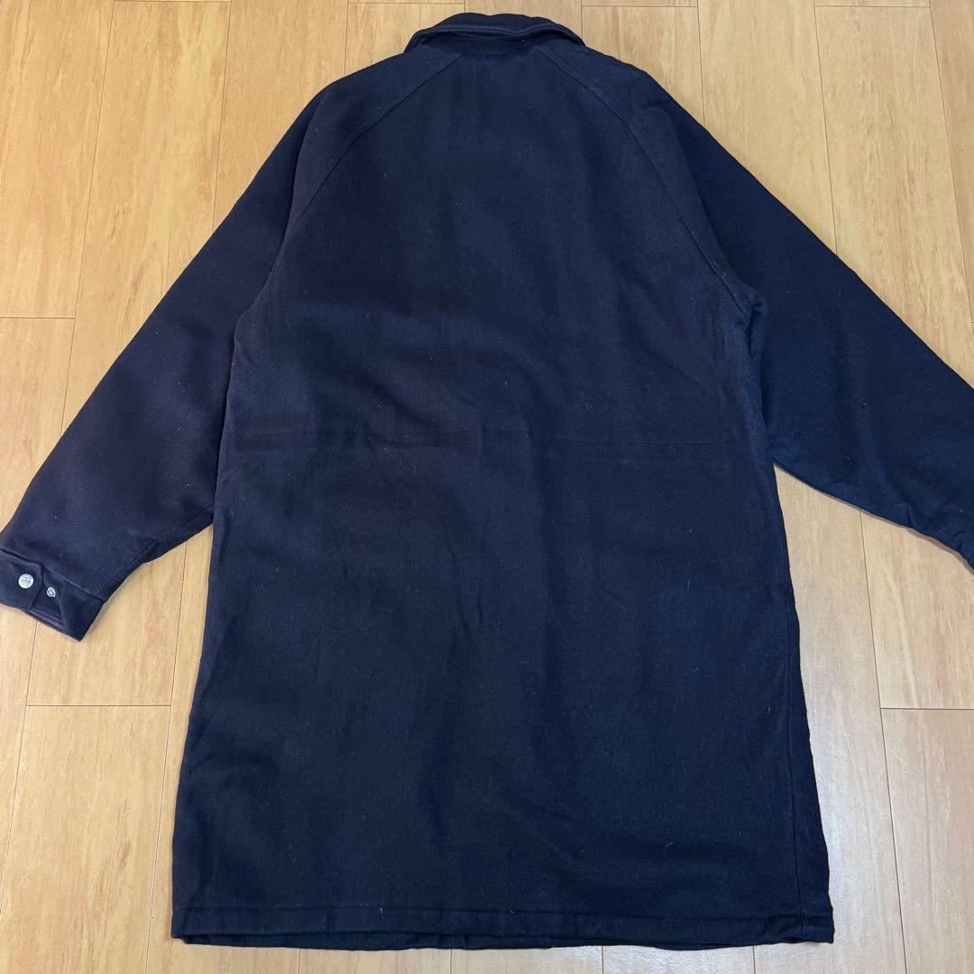 L.L.BEAN 80s USA製 ウールストームコート ダークネイビー
