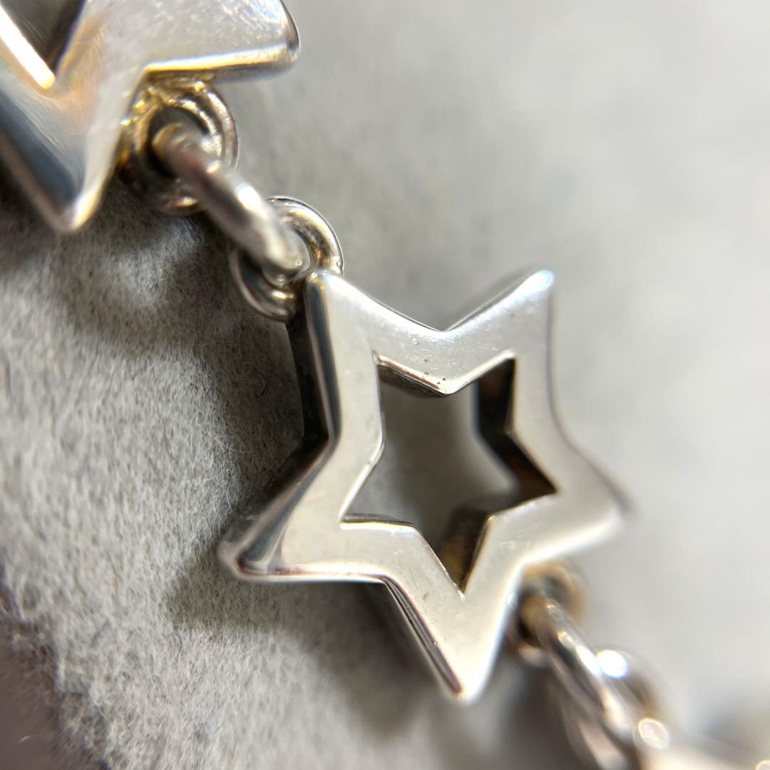 【925刻印】スタージュエリー スターモチーフ　ブレスレット　シルバー