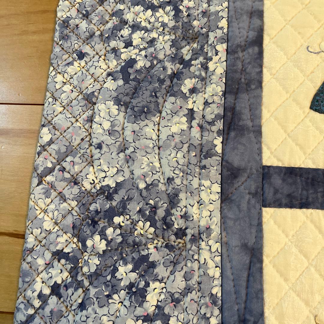 ハンドメイド　パッチワーク作品　タペストリー　プレイマット　新品未使用品