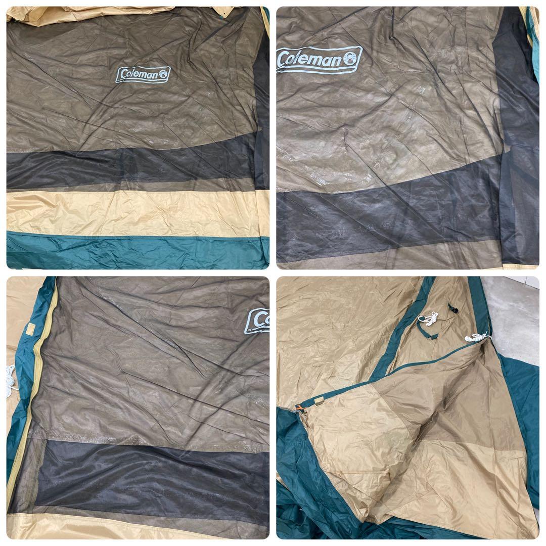 美品 Coleman タフスクリーン2ルームハウス マットシートセット