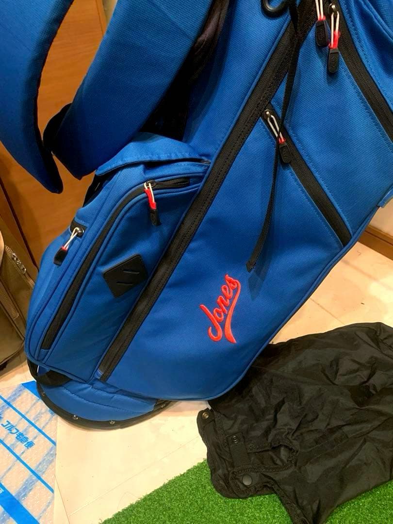 希少　ジョーンズ　スタンド　キャディバッグ　ブルー　軽量