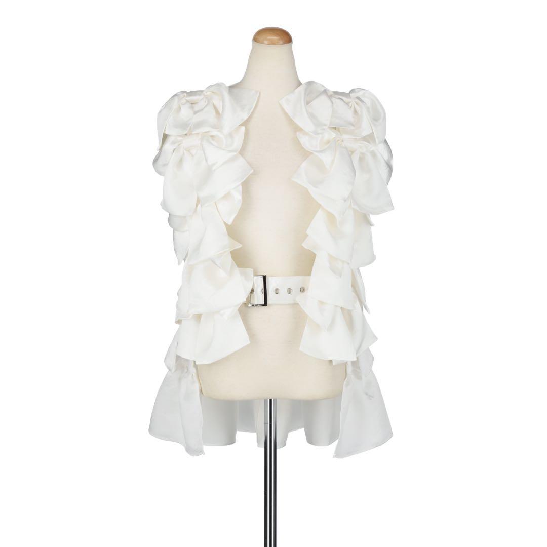 【レア美品】HEIHEI ヘイヘイ ハーネス 白 リボン