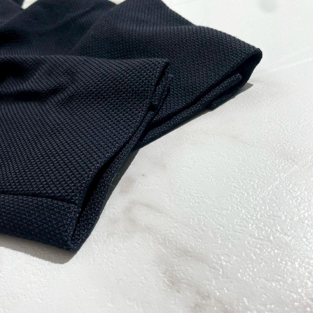 HUGO BOSS チェスターコート ロゴワッペン ネイビー マルゾット生地