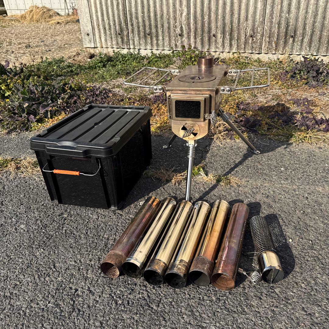 テンマクデザイン&WINNERWELL コラボ薪ストーブ ステンレス製