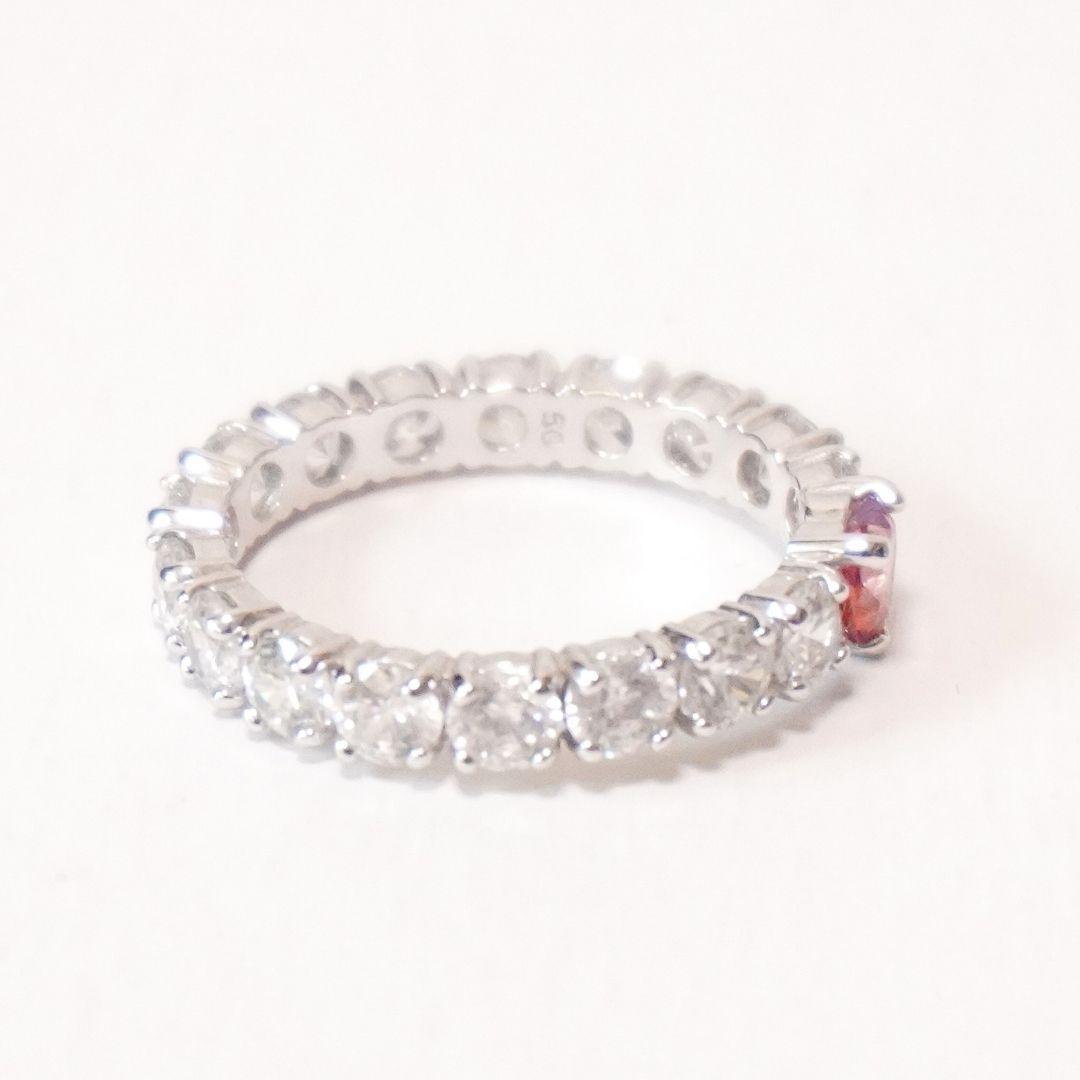 スワロフスキー LOVE リング