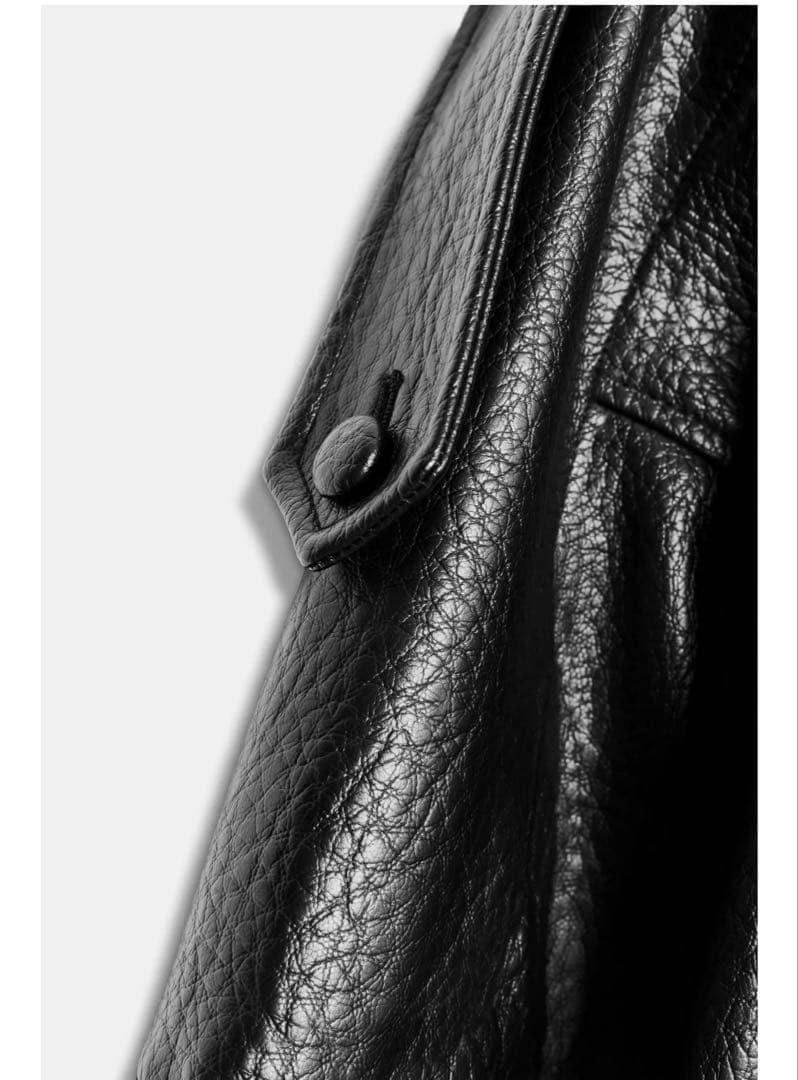 完売品⭐︎ZARA フェイクレザージャケット L ブラック 今期新作