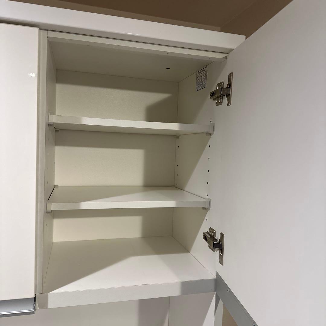 な*ほ様 12/23迄　ニトリ　キッチンボード(レジューム120-2TF-H W