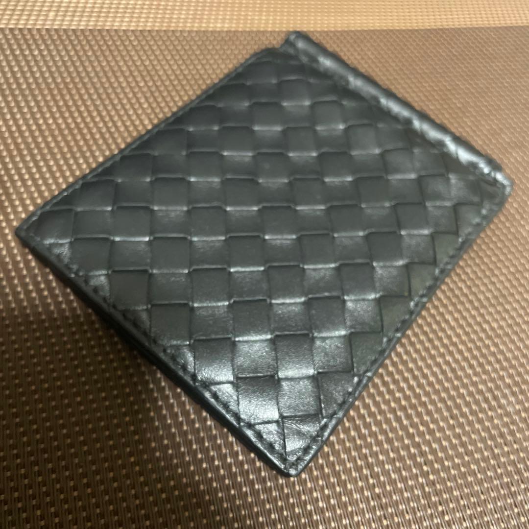 極美品✨RFID内蔵 BOTTEGA VENETA イントレ マネークリップ