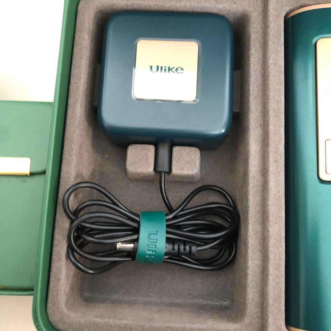 Ulike 脱毛器 (IPL)グリーン 充電器付き