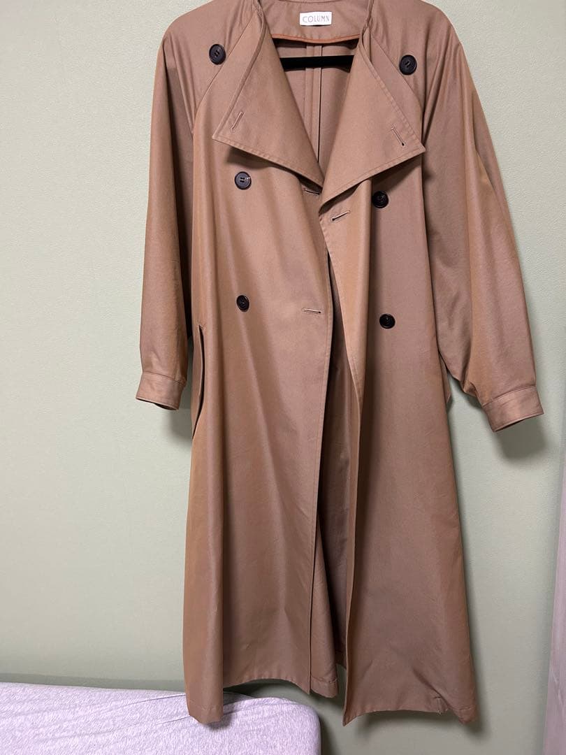 ⭐︎美品COLUMN ⭐︎デザイントレンチコート