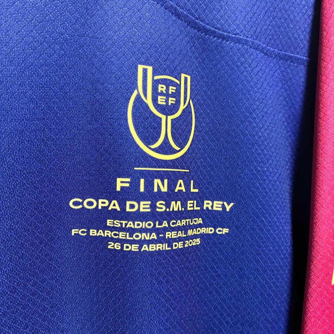 【正規品】バルセロナ ユニフォーム 24/25 ペドリ 国王杯決勝モデル