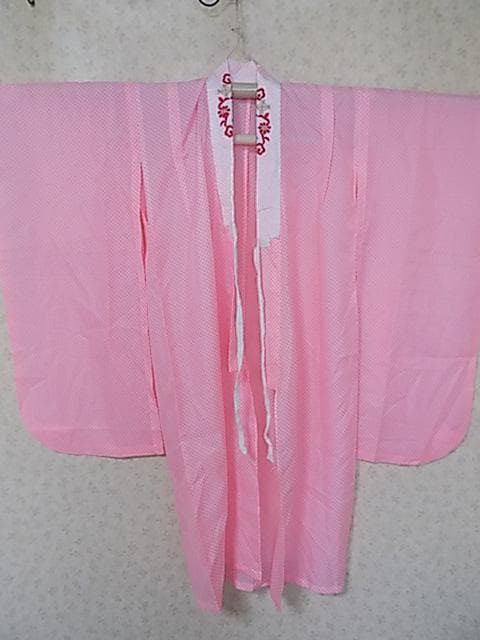 74166　キッズ　女の子　着物肌着　ピンク