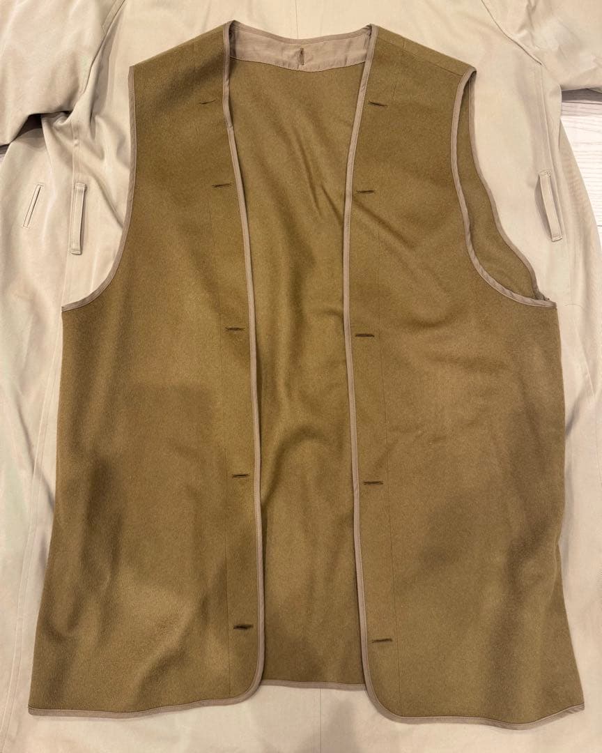 COMOLI トレンチコート コットンギャバタイロッケンコート